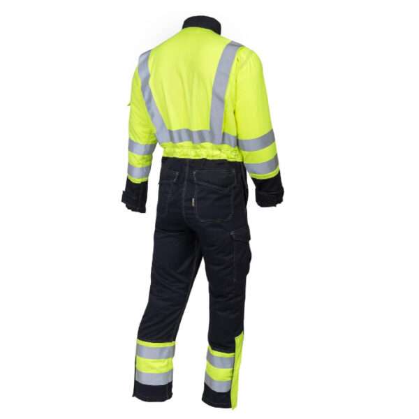 Progarm 6460 Lightweight Arc Hi Vis Coverall is a premium lightweight Arc Flash coverall in VXS+ super light 160gsm fabric designed specifically for workers in the utility and energy markets requiring a lighter weight solution.
