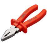 Insulated Combination Pliers Suitable for gripping flat and round material. Fully insulated, exceeding international standards. Lifetime guarantee.