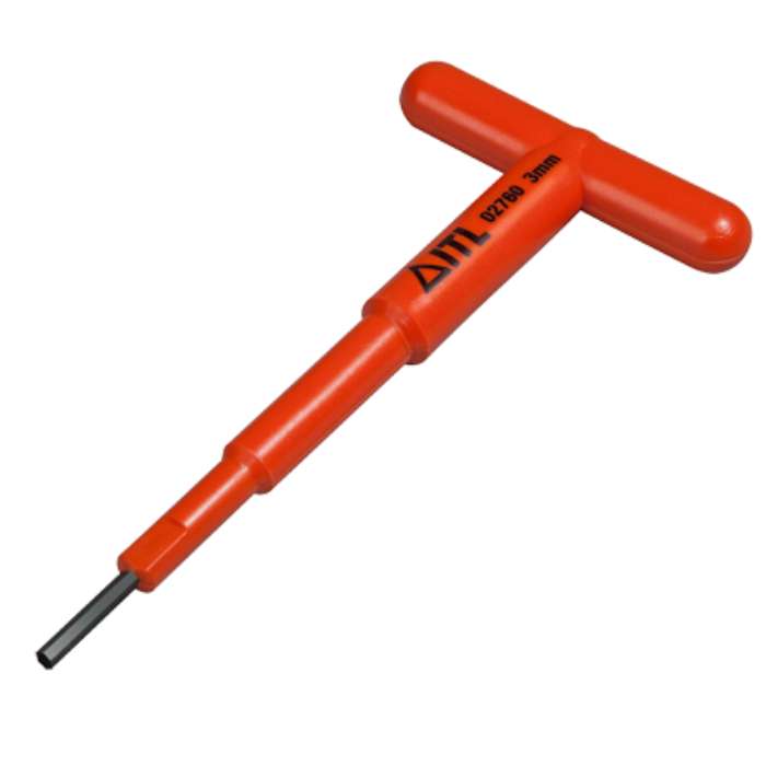 Insulated Light T Handle Allen Key Drivers (1) Insulated Allen Key Light T Handle Drivers For use on connector boxes Fully insulated, exceeding international standards Lifetime guarantee.