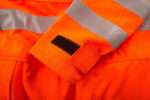 Progarm 4690 Orange Arc Coverall designed for workers near the trackside requiring garments certified to RIS-3279-TOM. Arc Flash & Flame Resistant fabric.