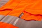 Progarm 4690 Orange Arc Coverall designed for workers near the trackside requiring garments certified to RIS-3279-TOM. Arc Flash & Flame Resistant fabric.