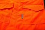Progarm 4690 Orange Arc Coverall designed for workers near the trackside requiring garments certified to RIS-3279-TOM. Arc Flash & Flame Resistant fabric.