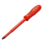 Insulated Phillips Screwdrivers designed for use on electrical distribution boards exceeding international standards. Excellent choice for live line working