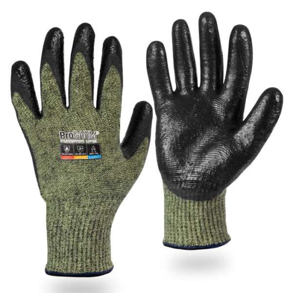 Progarm 2700 Arc Flash Gloves offers A4/Cut 5/Level D resistance as well as heat and Arc Flash protection. Suitable for a number of high-risk environments