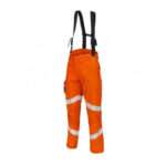 Progarm 9622 Orange Arc Lightweight Waterproof Trousers - Hi-Visibility, Antistatic, Flame Resistant fabric & Arc Flash protection for the utilities sectors