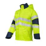 Progarm 9720 Lightweight Arc Waterproof Jacket is a new lightweight waterproof jacket with Flame Resistant fabric, Arc Flash and antistatic protection