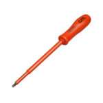 Insulated Flat Head Screwdriver from ITL exceeds international standards, offering the highest protection when working on live electrical equipment