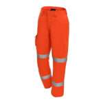 Progarm 4616 Orange Arc Flash Trousers offer Antistatic, ARC Flash, Heat & Flame, Hi-vis protection & are designed to be worn with 4608 Arc Flash Jacket...