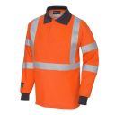 Progarm 5290 Arc Orange Polo Shirt is a hi vis, Flame Resistant, Arc & antistatic shirt in unique VXS+ fabric for use in the railway and utilities sectors..