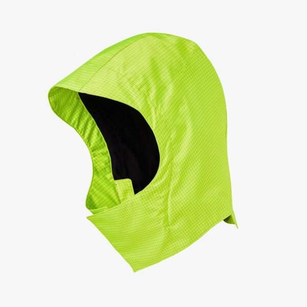 Progarm 9151 Waterproof Jacket Hood is a standard size, detachable hood which should be used with the 9150 Unlined Waterproof Jacket.