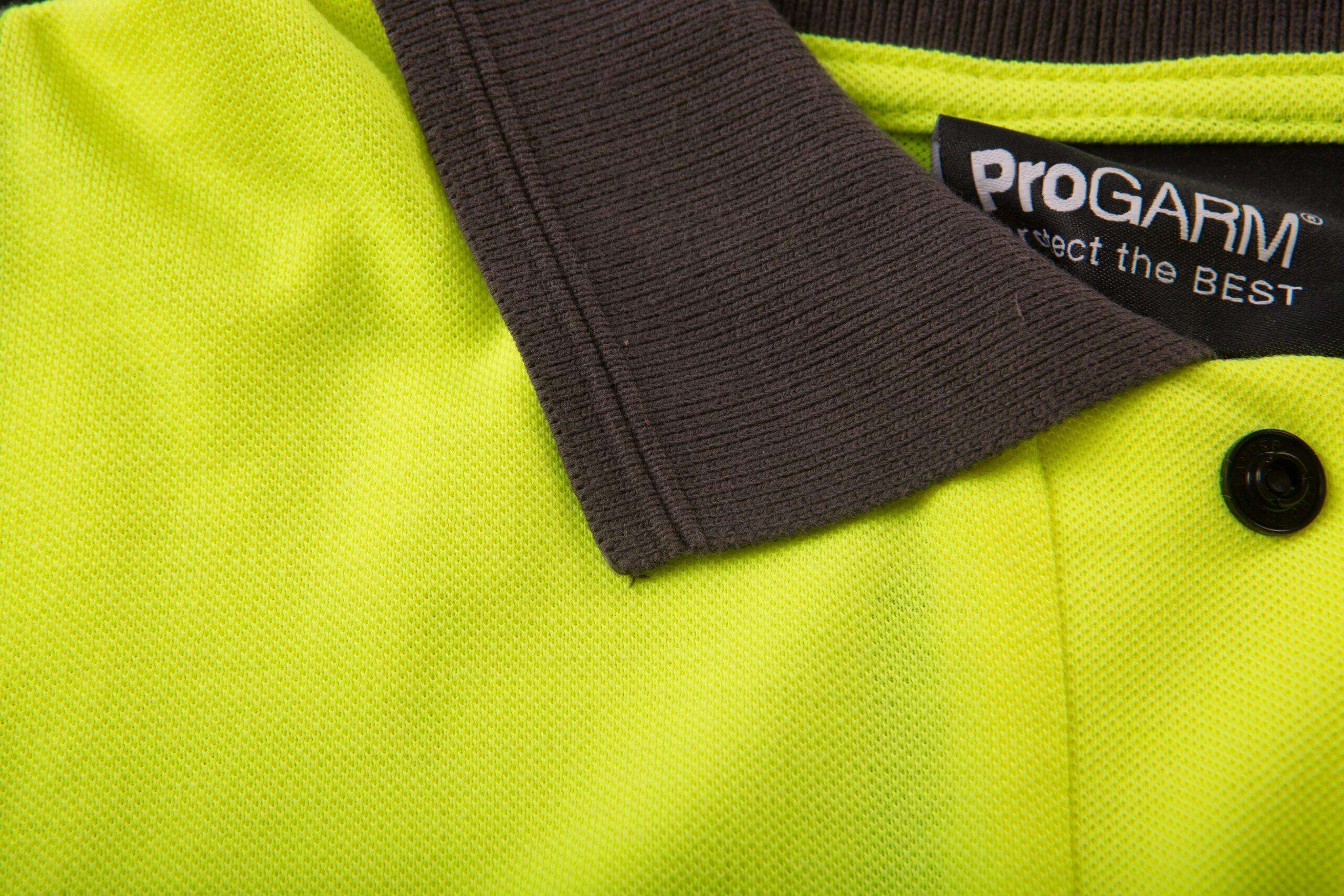 Progarm 5286 Arc Hi Vis Polo Shirt is a premium long sleeved hi vis Arc Flash polo shirt constructed using VXS+ Pique Flame Resistant fabric with soft touch finish. Recommended to be worn with 5626 sweatshirt.