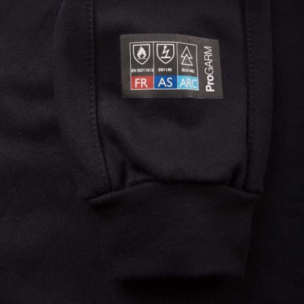 Progarm 5630 Arc Sweatshirt is a premium Flame Resistant, antistatic sweatshirt tested with 5280 polo shirt resulting of Class 2 Arc Flash.