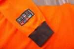 Progarm 5290 Arc Orange Polo Shirt is a hi vis, Flame Resistant, Arc & antistatic shirt in unique VXS+ fabric for use in the railway and utilities sectors..