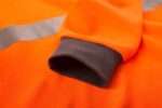 Progarm 5290 Arc Orange Polo Shirt is a hi vis, Flame Resistant, Arc & antistatic shirt in unique VXS+ fabric for use in the railway and utilities sectors..