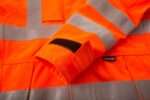 Progarm 4608 Orange Arc Flash Jacket is a superb Hi-Viz Orange Arc Flash Jacket featuring Antistatic / ARC Flash / Heat & Flame / Hi-Vizibility protection