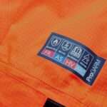 Progarm Arc Unlined Waterproof Jacket Antistatic / ARC Flash / Heat & Flame / Orange Hi-Visibility / Maximum neck protection / Utilities & Power GenerationAntistatic / ARC Flash / Heat & Flame / Orange Hi-Visibility / Maximum neck protection / Utilities & Power Generation