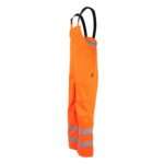 Progarm 9144 Arc Unlined Waterproof Dungaree -Flame Resistant with Arc Flash protection / Waterproof / Hi-Viz Orange / Heat & Flame / Utilities / Antistatic