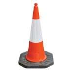 Traffic cones are an essentila part of a workers kit when working on the highway where traffic and pedestrians can access. These help to ensure the workig area is guarded and highlighted ensuring increased safety measures are in place