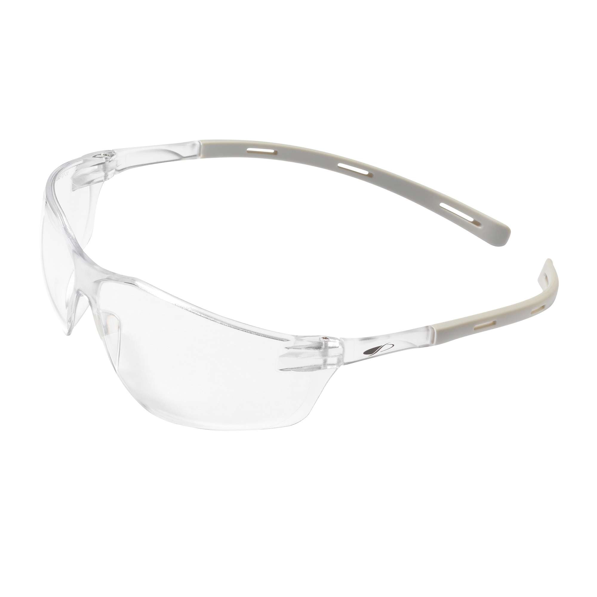 JSP Rigi™ Safety Glasses are lightweight and comfortable with unique Flex Flat temples. The flexible design offers an adaptable fit, staying secure even on narrow face shapes, and provides high grip without exerting pressure.