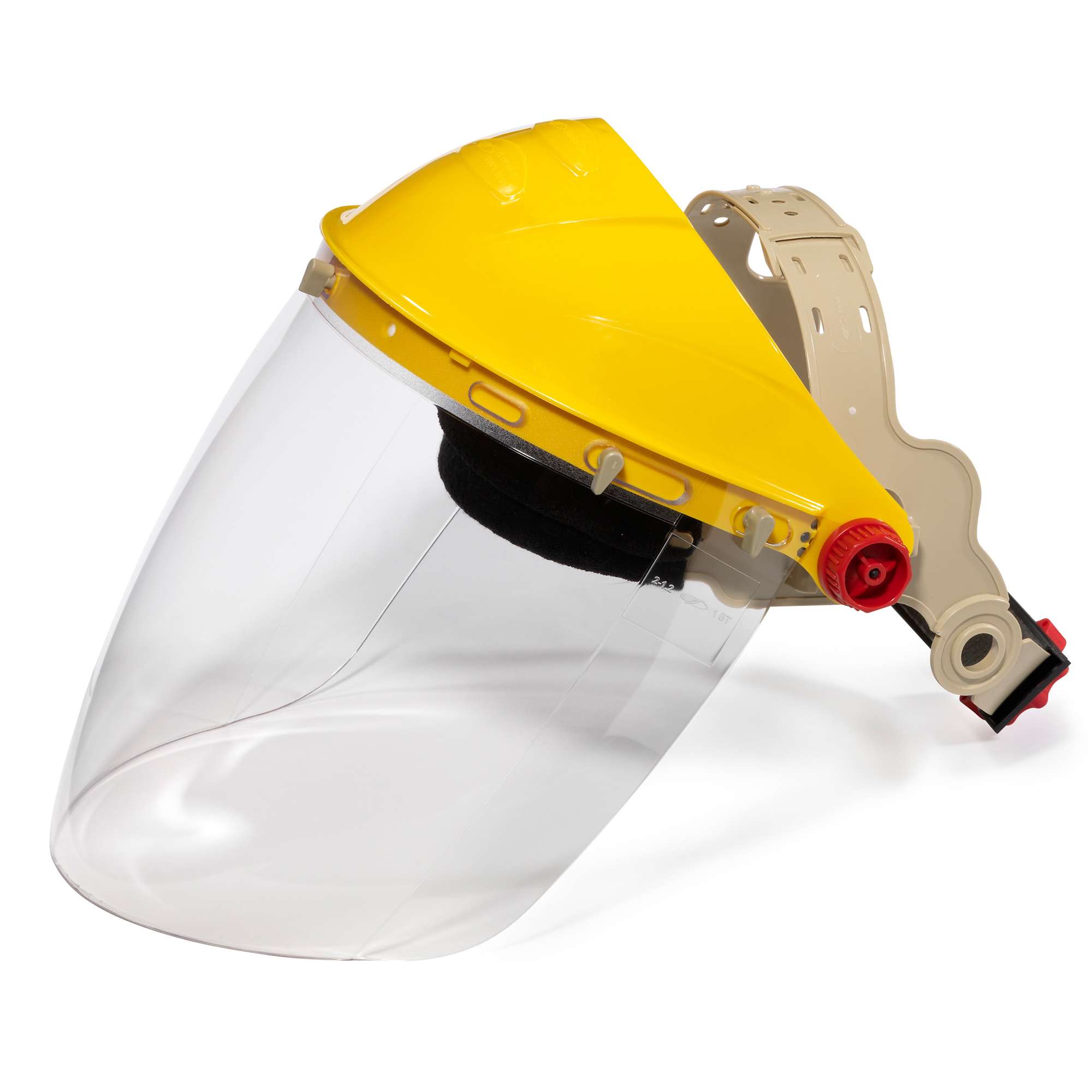 JSP Shape™ Polycarb Visor Faceshield is compact, comfortable & lightweight. Moulded polycarb visor provides superior optical quality with wide field vision. Gives eye and face protection from objects and debris