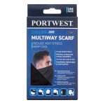 Portwest Cooling Multiway Scarf CS24 keeps wearer cool for upto 8 hours. Highly versatile, can be worn in different ways, with cooling & drying capabilities