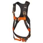 This Portwest Ultra 2-Point Harness FP72 features a rear dorsal D-Ring, front D-Rings with 3 adjustment points,quick release buckles and rip indicators for working at height