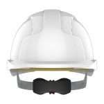 JSP EVOLite® Micro-Peak Safety Helmet - Vented is lightweight, extremely comfortable and fits the widest range of head shapes and sizes.