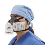 JSP Force® Exhalation Valve Guard can be used to prevent aerosol and droplet exhalation in a healthcare environment. Captures aerosols & droplets exhaled