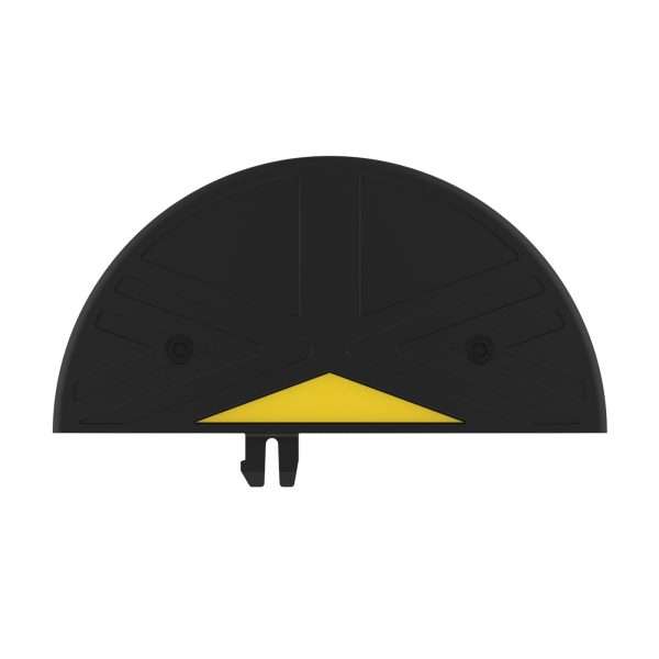 JSP Ridgeback® 600mm Speed Ramp 3cm Single End Cap joins the existing range of speed ramps. These inner and end units have integrated reflective areas