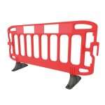 JSP 2m Safety Barrier Navigator® is a blow moulded high density polyethylene barrier that has been developed for attended and unattended street work