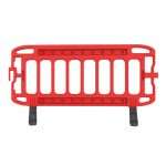 JSP 2m Safety Barrier Navigator® is a blow moulded high density polyethylene barrier that has been developed for attended and unattended street work