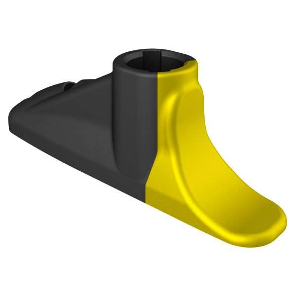 JSP Surefoot™ Hi-Vis Anti-trip Safety Barrier Foot designed to prevent pedestrian & worker accidents. One of the strongest anti-trip foot options available.