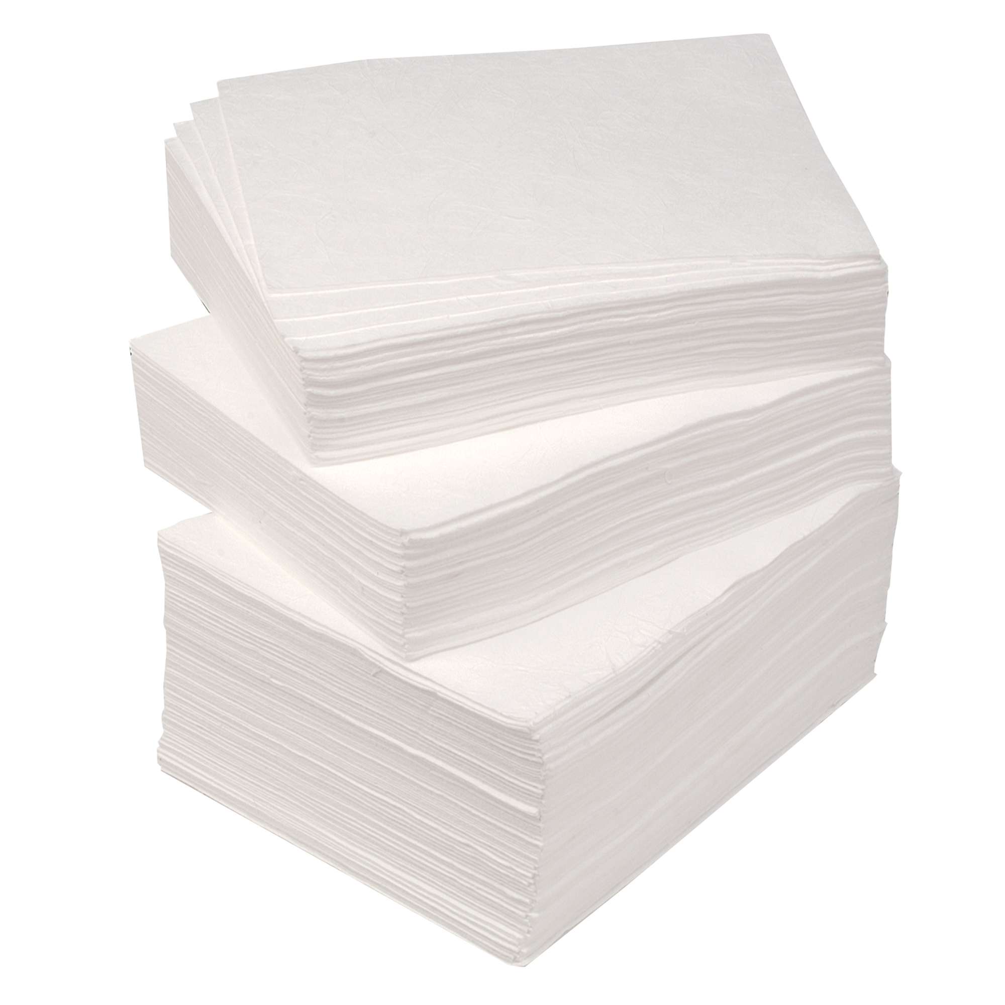 JSP Oil Spill Sheets ensures that oil sheets cover a greater surface area, ideal for shallow spills. Sorbent capacity of 100 litres per pack of 200