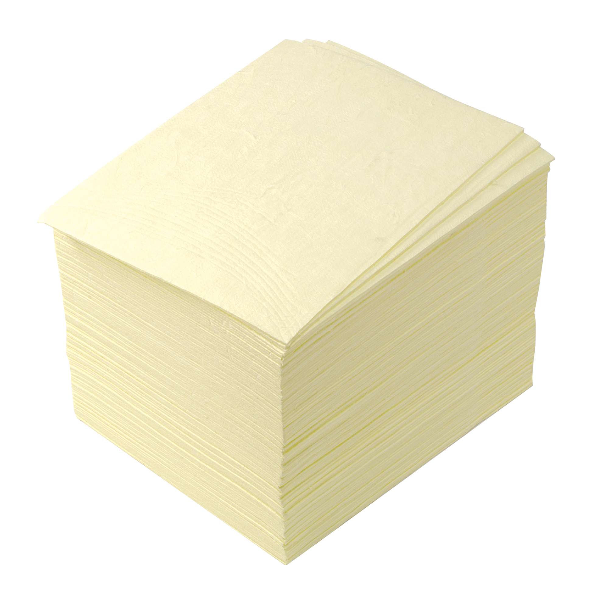 Chemical Spill Pads are conveniently packaged for ease of use and quick response to clean up spillages. Sorbent capacity 80 litres per pack of 100