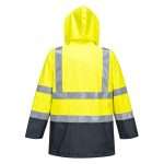 Bizflame Rain Hi-Vis Multi-Protection Waterproof Jacket is a flame resistant, anti-static, waterproof jacket offering protection against multiple risks