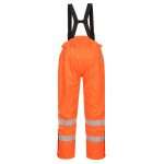 Bizflame Rain Lined Hi-Vis Antistatic FR Waterproof Trousers, ideal for working in wet conditions. Flame Resistant, fire retardant & Anti-static protection