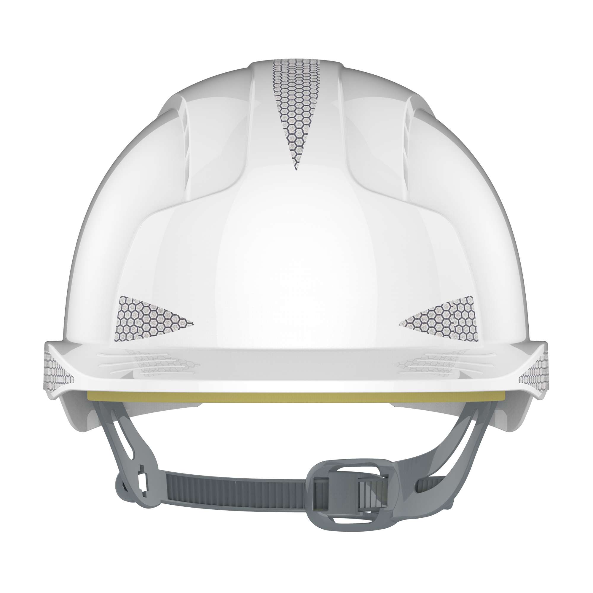 EVOLite Vented Safety Helmet with CR2 and Slip Ratchet is lightweight, weighing less than 300g, extremely comfortable & fits the widest range of head sizes.