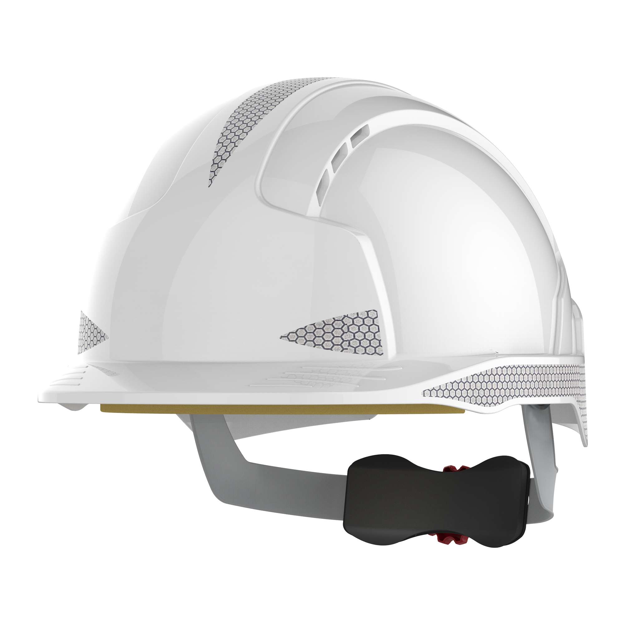 EVOLite Vented Safety Helmet meets EN 50365 Class 0 10KV standard. This is applicable to electrically insulated helmets used for working live under 1000V AC