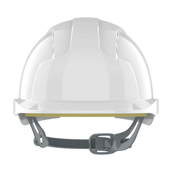JSP EVOLite Vented Safety Helmet with Slip Ratchet EN397 Industrial Helmet is lightweight, extremely comfortable & fits the widest range of head shapes