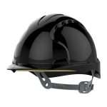JSP EVO®3 Mid Peak Vented Safety Helmet combines a super strong shell for superior protection, with comfort benefits of the Evolution 3D-Adjustment harness