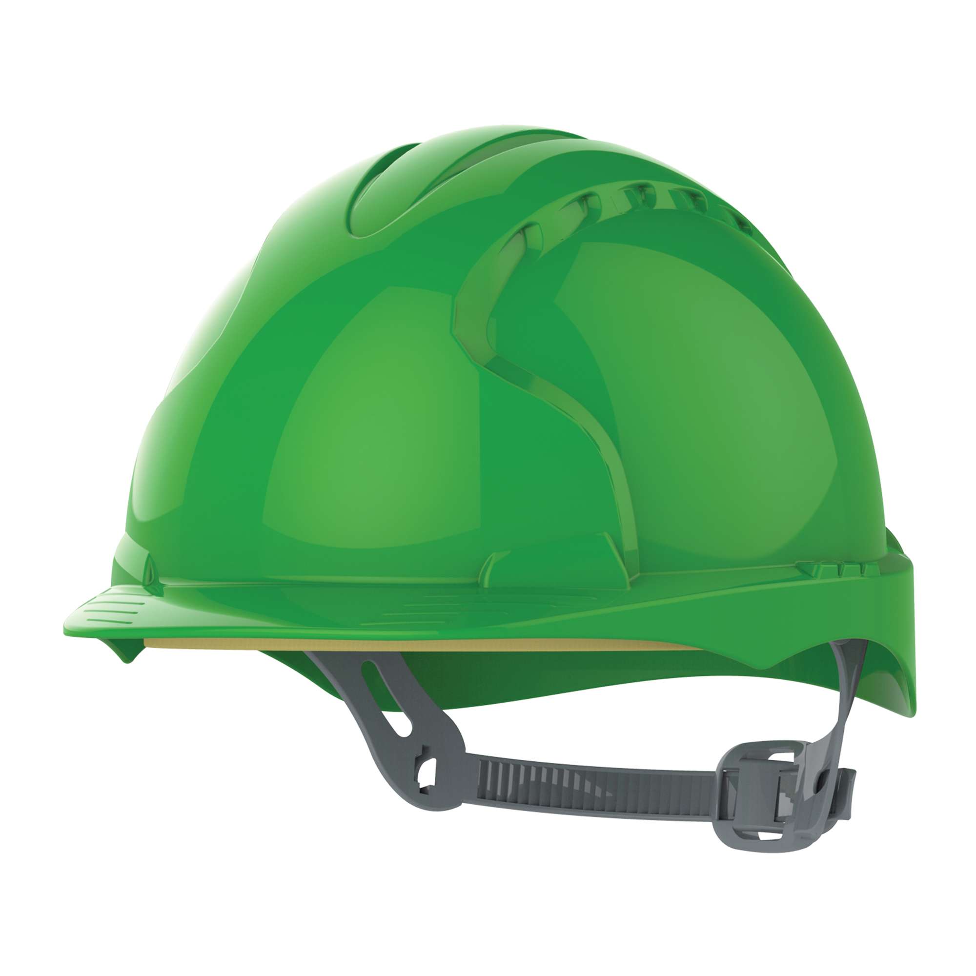 JSP EVO®3 Mid Peak Non-Vented Safety Helmet combines a super strong shell for superior protection, comfort benefits of the Evolution 3D-Adjustment harness..