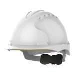 JSP EVO®3 Mid Peak Safety Helmet Conforms to EN 397 industrial standards. Tough HDPE shell. Precision fit with unique 1-2-3 point harness depth adjustment