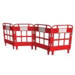 Portagate 4 Gate Compact Barrier System are Light & compact and designed to meet communications industry requirements. Guards are Available in 3 or 4 sided