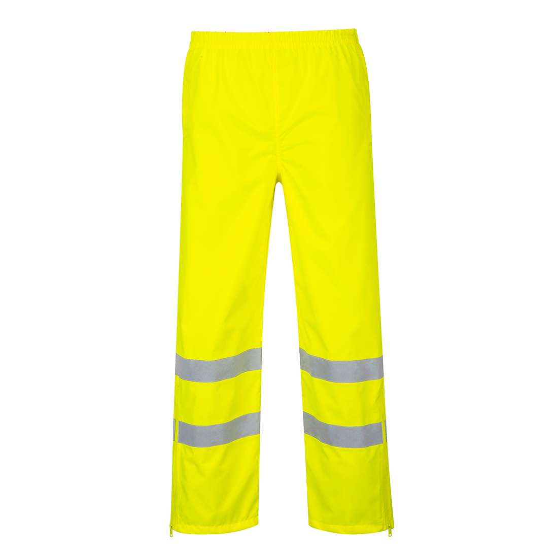 Portwest Hi-Vis Breathable Waterproof Trousers are a breathable trouser which have been designed using a waterproof and highly breathable hi-vis fabric