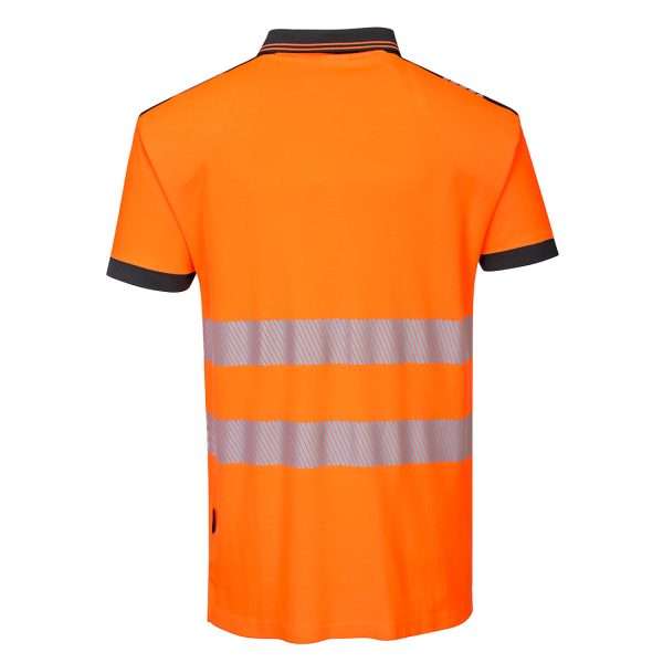 Portwest Hi-Vis Cotton Comfort Short Sleeve Polo Shirt is constructed from premium breathable Cotton. Lightweight, superior comfort. Various sizes & colours