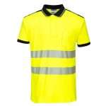 Portwest Hi-Vis Cotton Comfort Short Sleeve Polo Shirt is constructed from premium breathable Cotton. Lightweight, superior comfort. Various sizes & colours