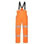 Portwest Hi-Vis Extreme Rain Bib and Brace Waterproof Trousers are for the worker seeking the ultimate comfort and protection when working in wet conditions