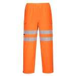 Portwest Hi-Vis Extreme Rain Waterproof Trousers are waterproof, windproof and breathable. Premium stain resistant finish repels oil, water and grime