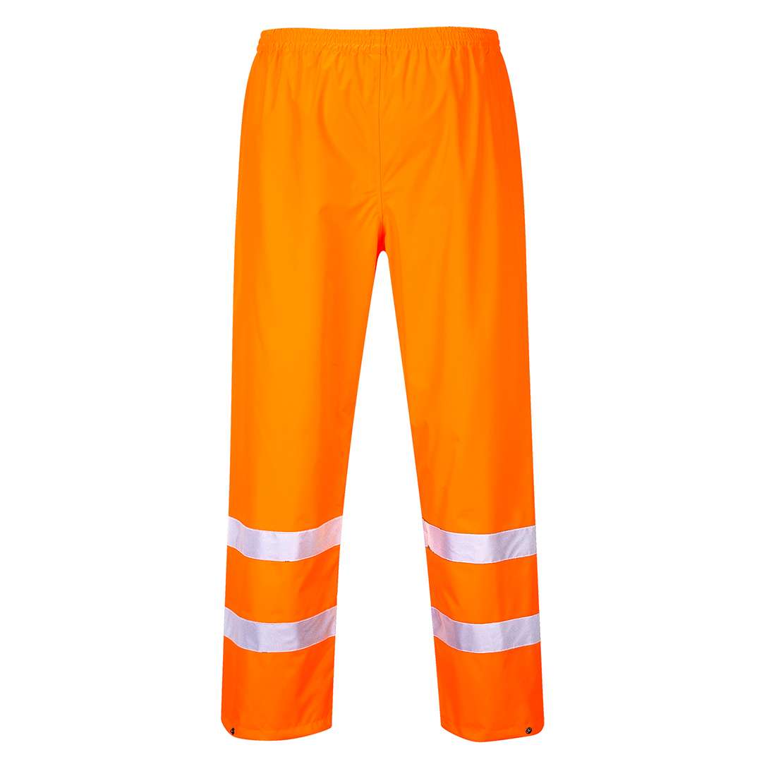 Portwest Hi-Vis Rain Traffic Waterproof Trousers are designed to keep the wind and rain out as well as offering the best specification in the industry