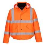 Portwest Hi-Vis Winter Bomber Waterproof Jacket provides ultimate protection, extremely waterproof & offers protection against cold certified upto -40°C